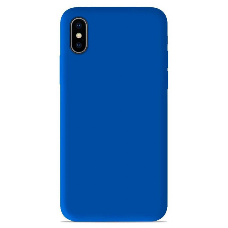 Coque Mat Bleu | Apple iPhone X / XS Coque Mat Bleu | Apple iPhone X / XS