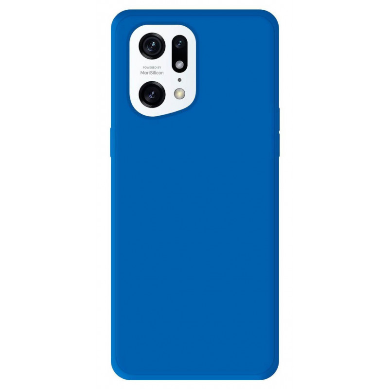Coque Mat Bleu | Oppo Find X5 Pro