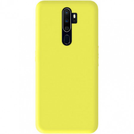 Coque Mat Jaune | Oppo A5 2020