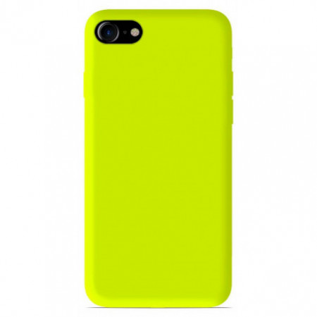 Coque Mat Jaune Fluo | Apple iPhone SE 2020