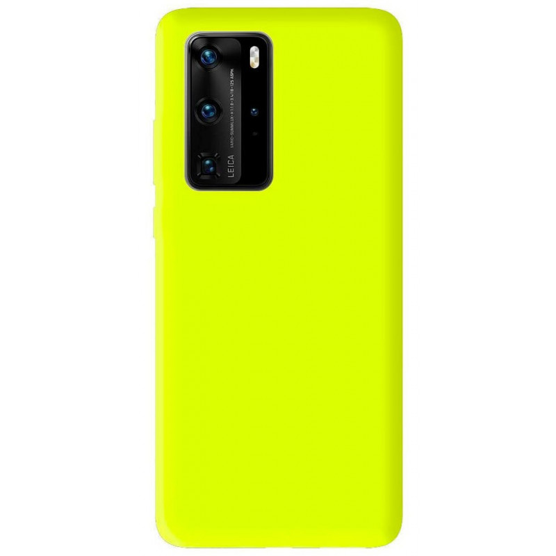 Coque Mat Jaune Fluo | Huawei P40 Pro Coque Mat Jaune Fluo | Huawei P40 Pro