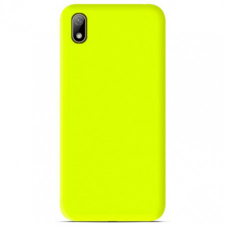Coque Mat Jaune Fluo | Huawei Y5 2019