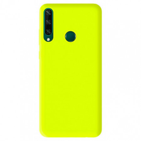 Coque Mat Jaune Fluo | Huawei Y6P