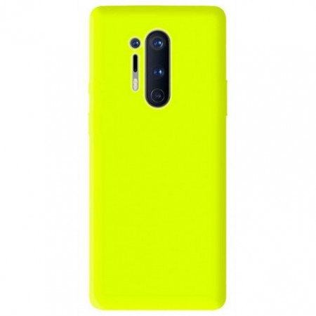Coque Mat Jaune Fluo | OnePlus 8 Pro