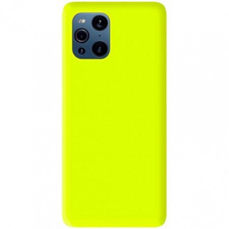 Coque Mat Jaune Fluo | Oppo Find X3 / X3 Pro