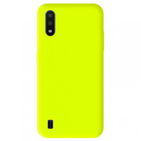 Coque Mat Jaune Fluo | Samsung Galaxy A01