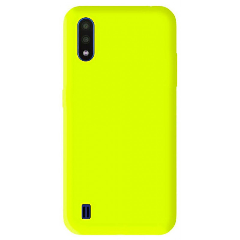 Coque Mat Jaune Fluo | Samsung Galaxy A01 Coque Mat Jaune Fluo | Samsung Galaxy A01