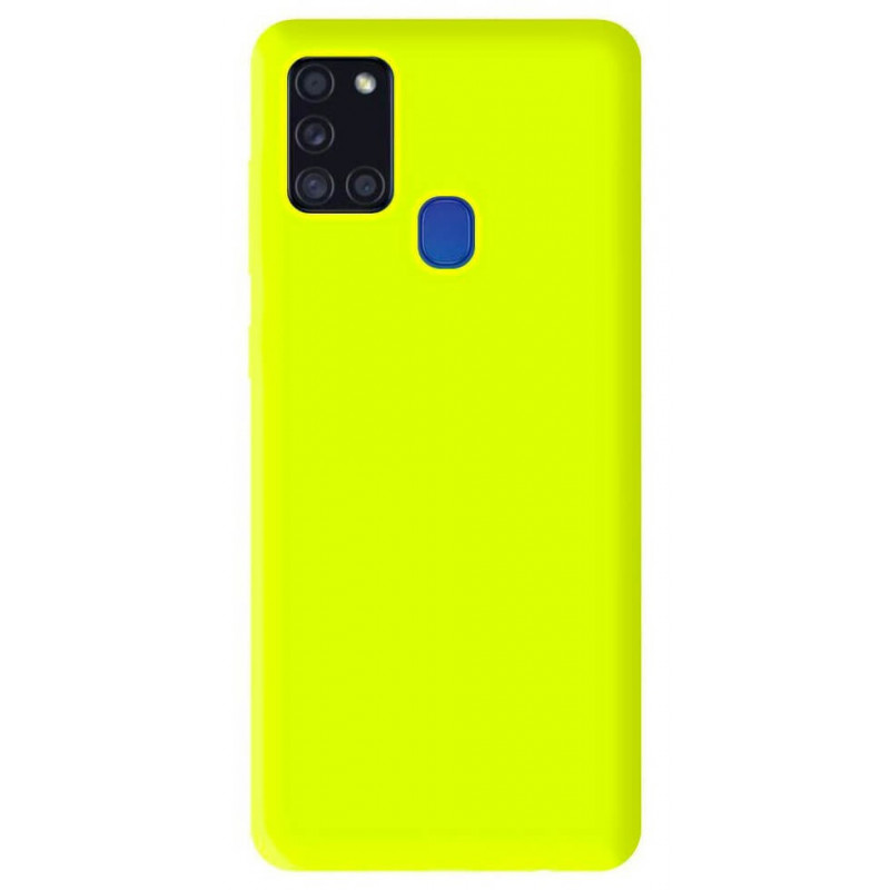 Coque Mat Jaune Fluo | Samsung Galaxy A21S Coque Mat Jaune Fluo | Samsung Galaxy A21S