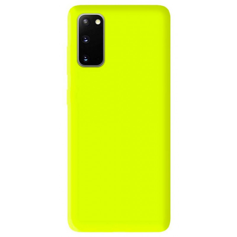 Coque Mat Jaune Fluo | Samsung Galaxy S20 Coque Mat Jaune Fluo | Samsung Galaxy S20