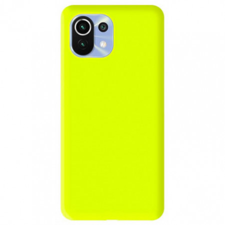 Coque Mat Jaune Fluo | Xiaomi Mi 11