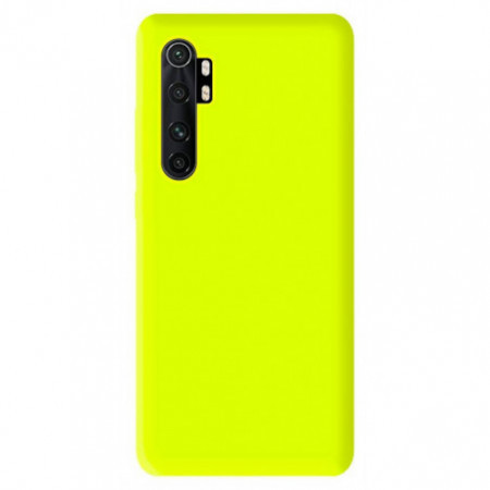 Coque Mat Jaune Fluo | Xiaomi Mi Note 10 lite