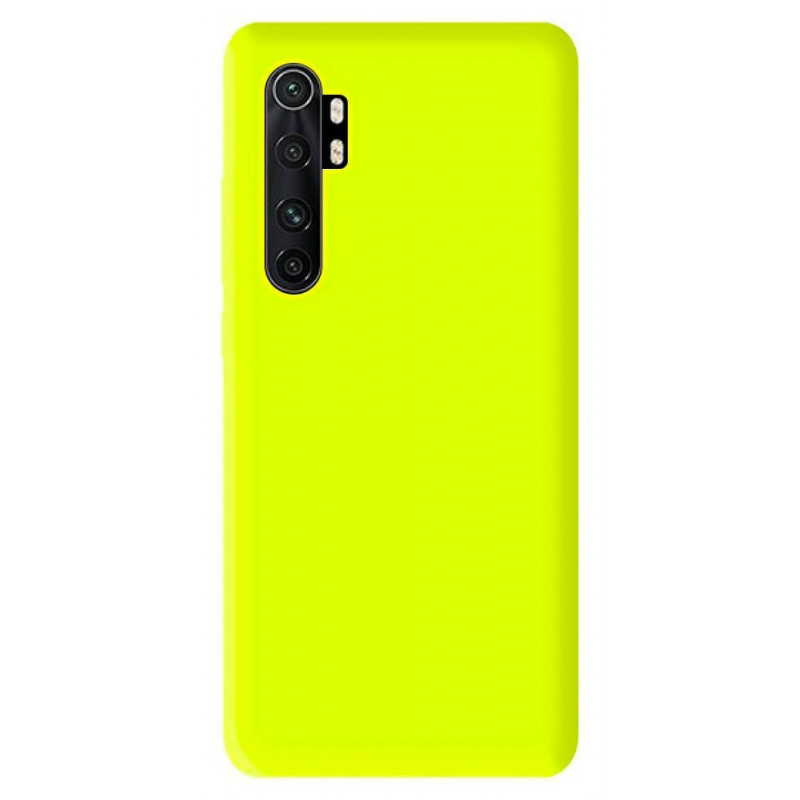 Coque Mat Jaune Fluo | Xiaomi Mi Note 10 lite Coque Mat Jaune Fluo | Xiaomi Mi Note 10 lite