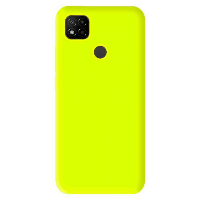 Coque Mat Jaune Fluo | Xiaomi Redmi 9C Coque Mat Jaune Fluo | Xiaomi Redmi 9C