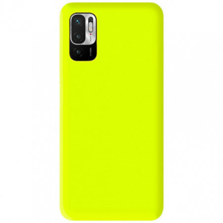 Coque Mat Jaune Fluo | Xiaomi Redmi Note 10 / Note 10S