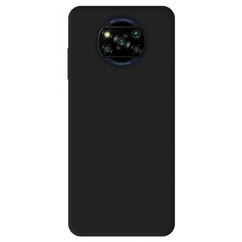 Coque Mat Noir | Xiaomi Poco X3 / X3 Pro Coque Mat Noir | Xiaomi Poco X3 / X3 Pro