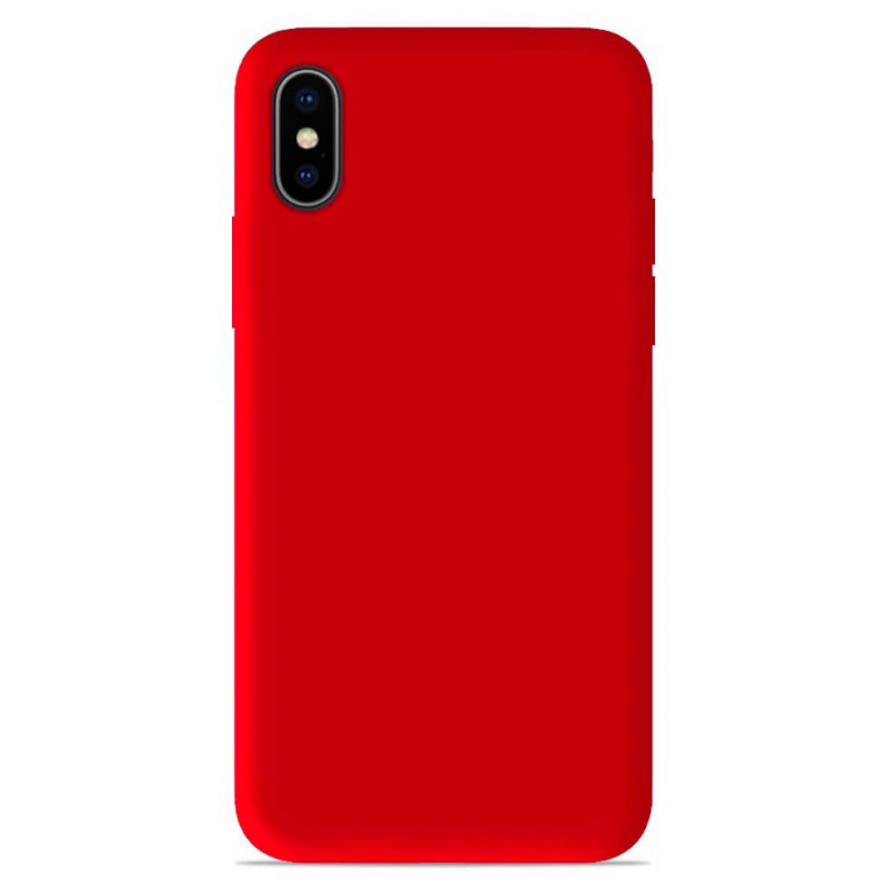 Coque Mat Rouge | Apple iPhone X / XS Coque Mat Rouge | Apple iPhone X / XS
