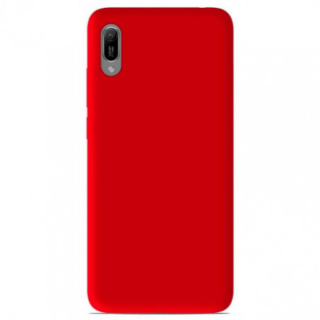 Coque Mat Rouge | Huawei Y6 2019