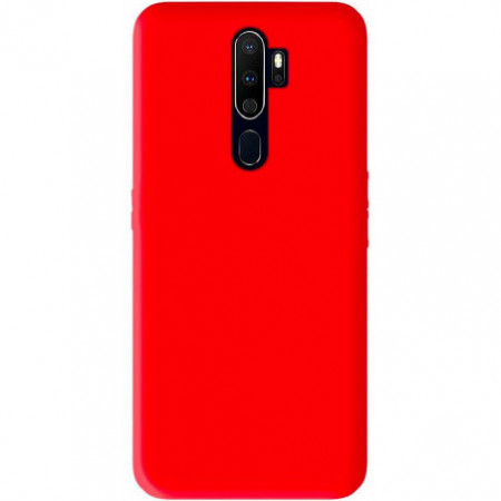 Coque Mat Rouge | Oppo A5 2020