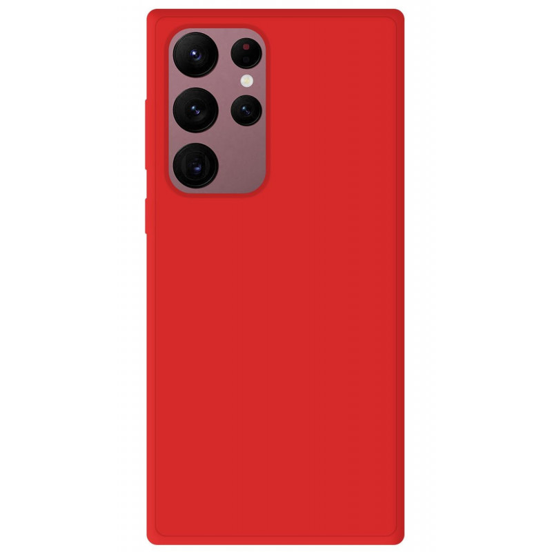 Coque Mat Rouge | Samsung Galaxy S22 Ultra Coque Mat Rouge | Samsung Galaxy S22 Ultra