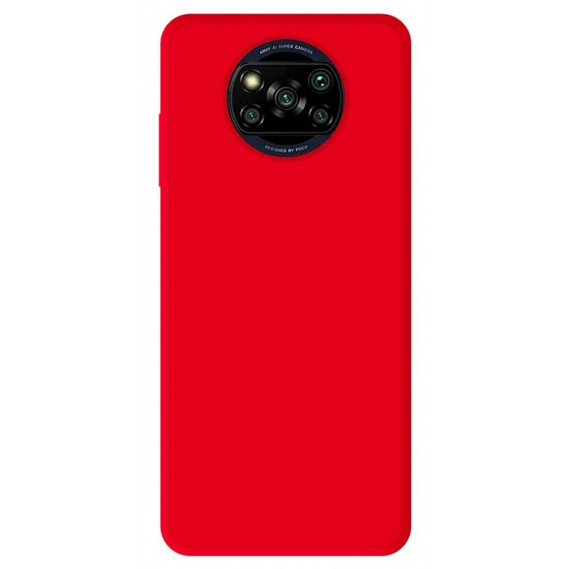 Coque Mat Rouge | Xiaomi Poco X3 / X3 Pro Coque Mat Rouge | Xiaomi Poco X3 / X3 Pro