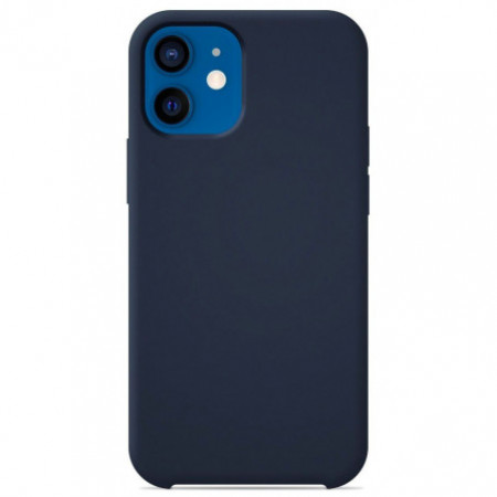 Coque Soft Touch Bleu nuit | Apple iPhone 12