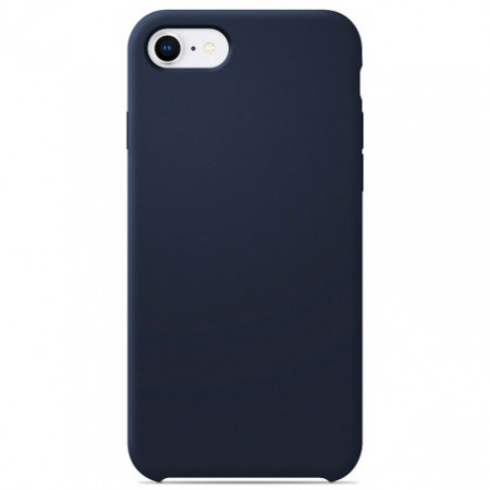 Coque Soft Touch Bleu nuit | Apple iPhone 8