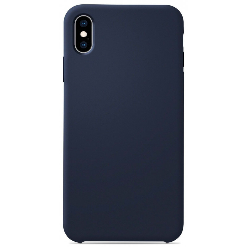 Coque Soft Touch Bleu nuit | Apple iPhone X / XS Coque Soft Touch Bleu nuit | Apple iPhone X / XS