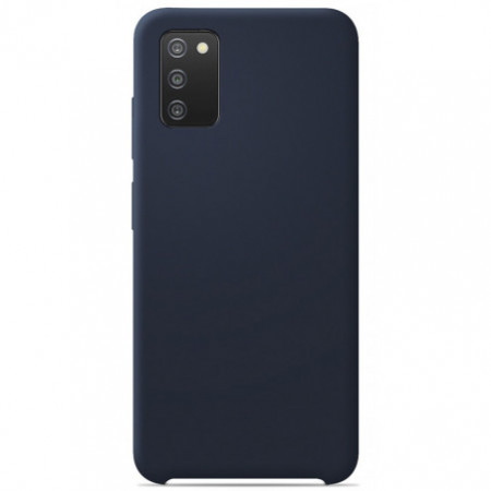 Coque Soft Touch Bleu nuit | Samsung Galaxy A03S