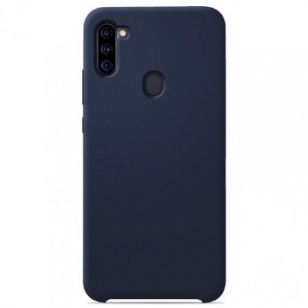 Coque Soft Touch Bleu nuit | Samsung Galaxy A11