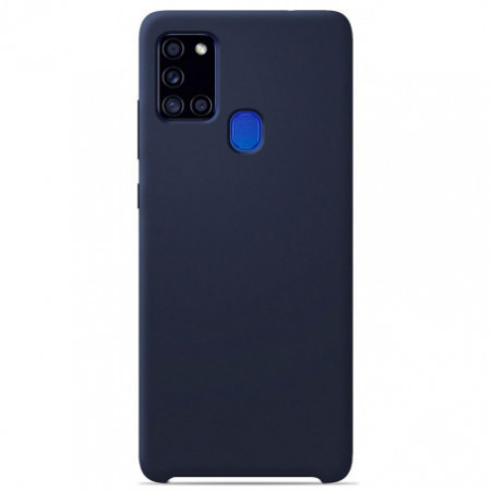 Coque Soft Touch Bleu nuit | Samsung Galaxy A21S
