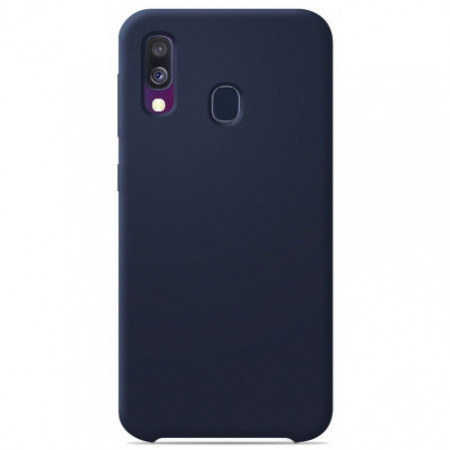 Coque Soft Touch Bleu nuit | Samsung Galaxy A40