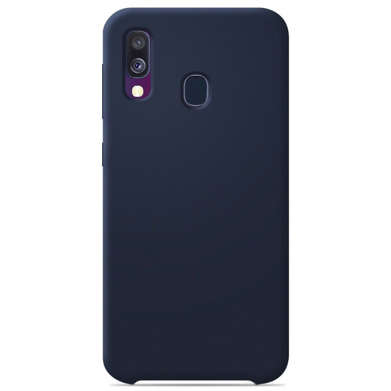 Coque Soft Touch Bleu nuit | Samsung Galaxy A40 Coque Soft Touch Bleu nuit | Samsung Galaxy A40