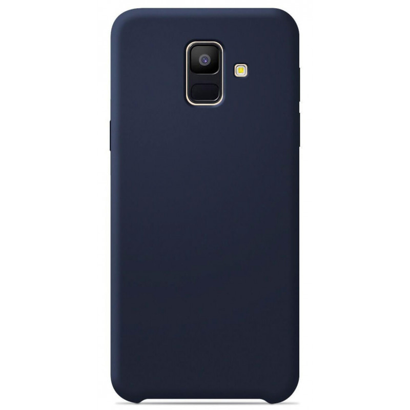 Coque Soft Touch Bleu nuit | Samsung Galaxy A6 2018 Coque Soft Touch Bleu nuit | Samsung Galaxy A6 2018