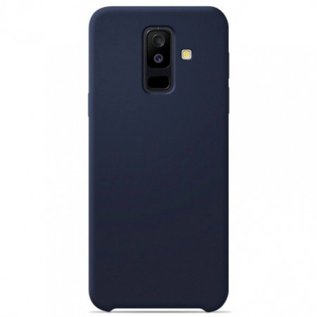 Coque Soft Touch Bleu nuit | Samsung Galaxy A6 Plus 2018
