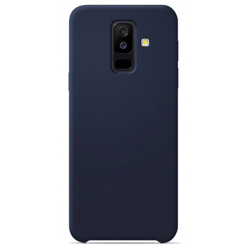 Coque Soft Touch Bleu nuit | Samsung Galaxy A6 Plus 2018 Coque Soft Touch Bleu nuit | Samsung Galaxy A6 Plus 2018