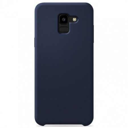 Coque Soft Touch Bleu nuit | Samsung Galaxy A8 2018