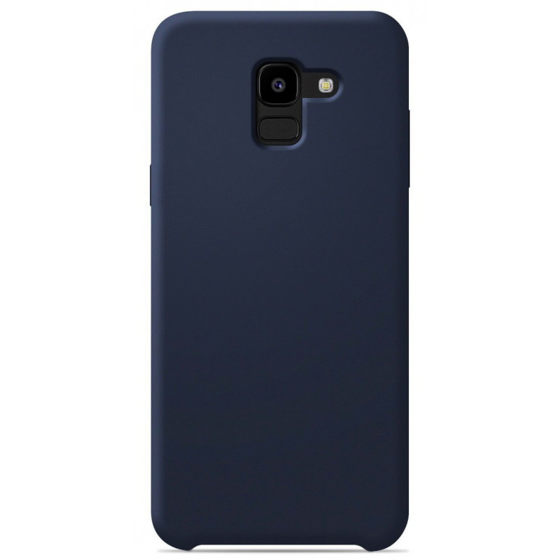 Coque Soft Touch Bleu nuit | Samsung Galaxy A8 2018 Coque Soft Touch Bleu nuit | Samsung Galaxy A8 2018