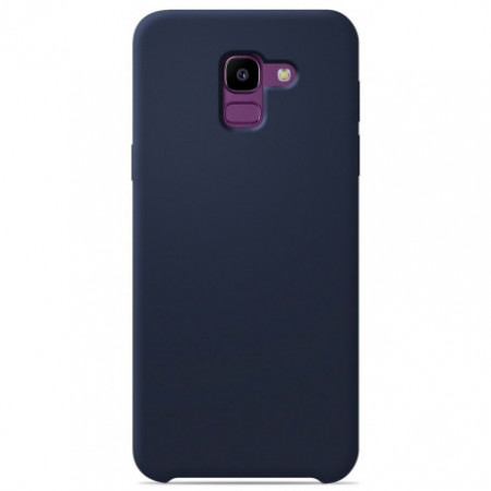 Coque Soft Touch Bleu nuit | Samsung Galaxy J6 2018