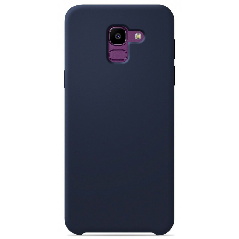 Coque Soft Touch Bleu nuit | Samsung Galaxy J6 2018 Coque Soft Touch Bleu nuit | Samsung Galaxy J6 2018