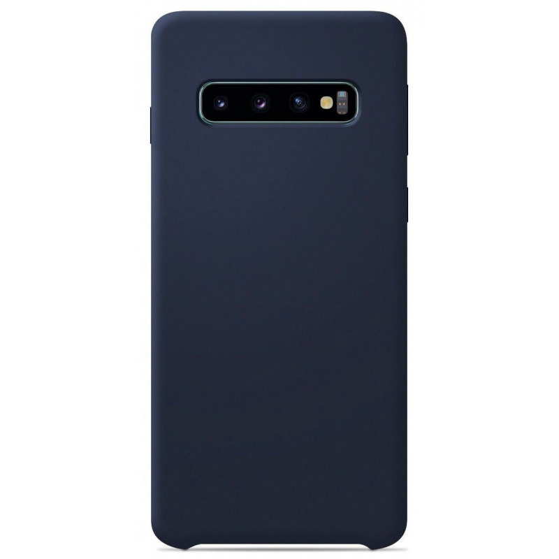 Coque Soft Touch Bleu nuit | Samsung Galaxy S10 Coque Soft Touch Bleu nuit | Samsung Galaxy S10