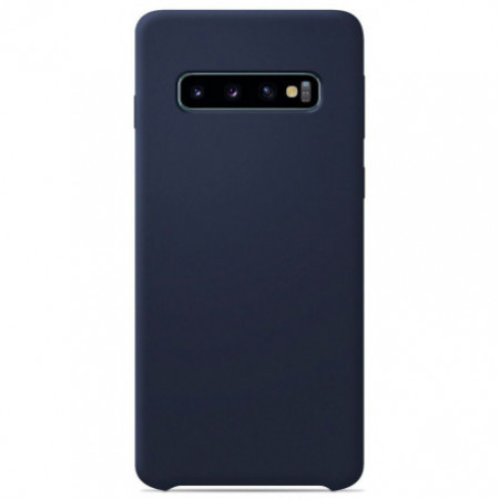 Coque Soft Touch Bleu nuit | Samsung Galaxy S10 Plus