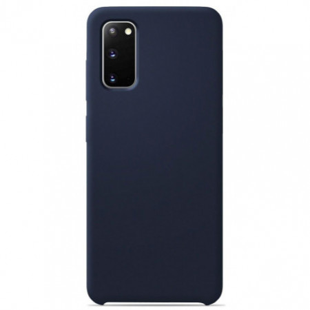 Coque Soft Touch Bleu nuit | Samsung Galaxy S20