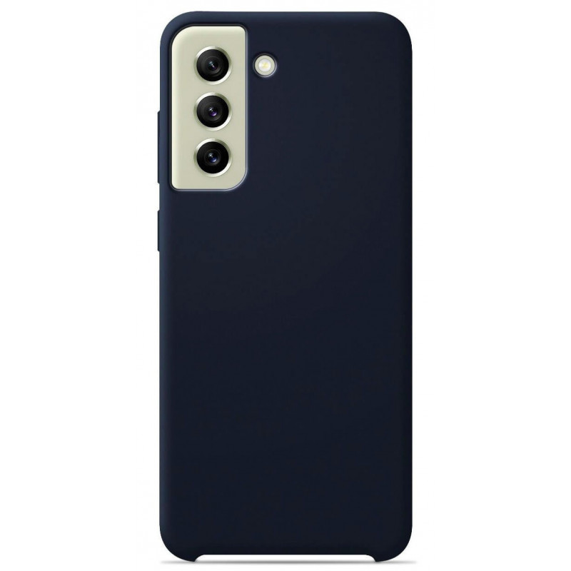 Coque Soft Touch Bleu nuit | Samsung Galaxy S21 FE Coque Soft Touch Bleu nuit | Samsung Galaxy S21 FE