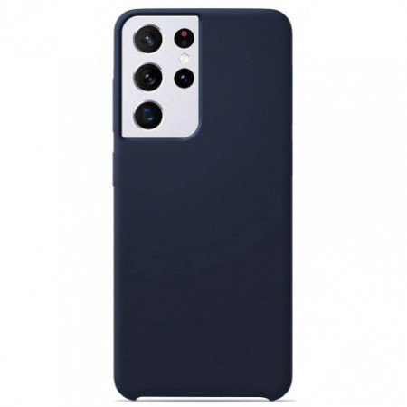 Coque Soft Touch Bleu nuit | Samsung Galaxy S21 Ultra