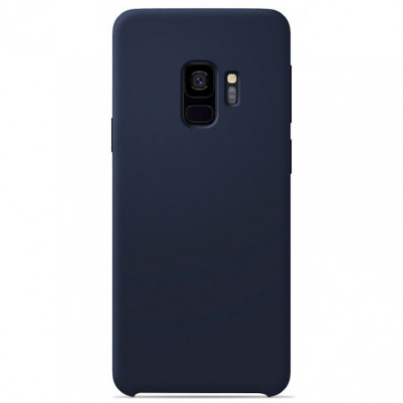 Coque Soft Touch Bleu nuit | Samsung Galaxy S9
