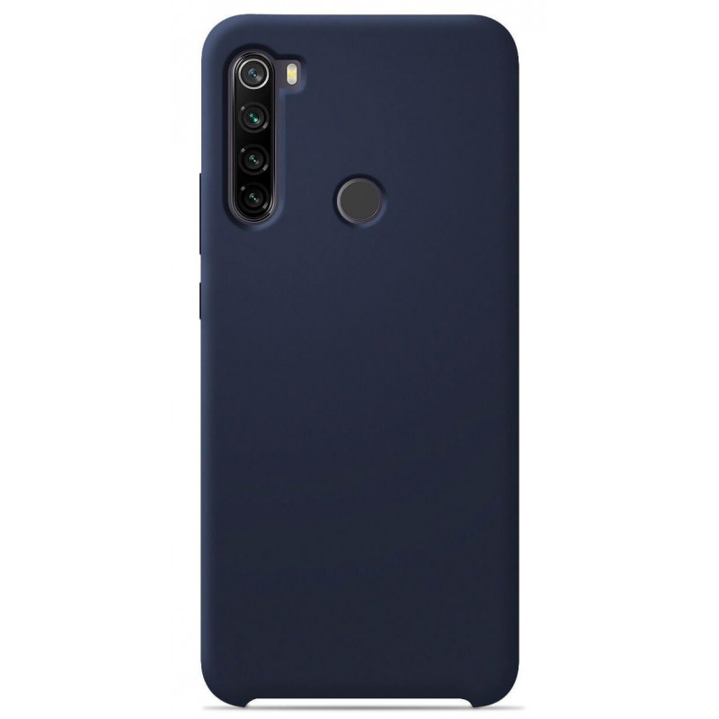 Coque Soft Touch Bleu nuit | Xiaomi Redmi Note 8 Coque Soft Touch Bleu nuit | Xiaomi Redmi Note 8