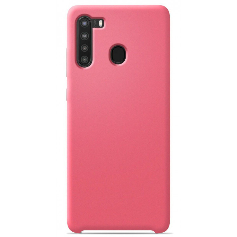 Coque Soft Touch Rose Saumon | Samsung Galaxy A21 Coque Soft Touch Rose Saumon | Samsung Galaxy A21