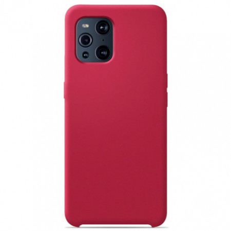 Coque Soft Touch Rouge | Oppo Find X3 / X3 Pro