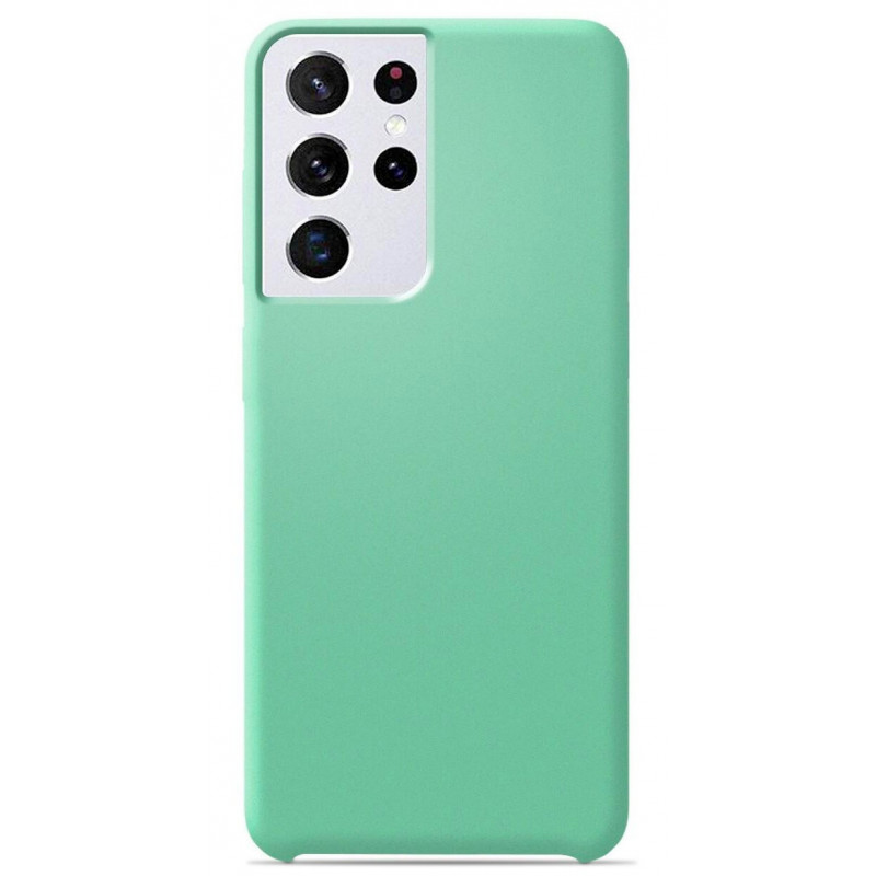 Coque Soft Touch Vert d'eau | Samsung Galaxy S21 Ultra Coque Soft Touch Vert d'eau | Samsung Galaxy S21 Ultra