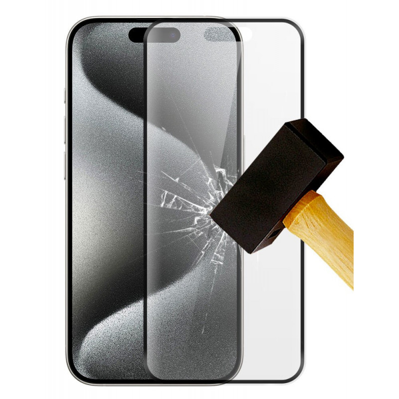 Verre trempé 4D | Apple iPhone 15 Pro Verre trempé 4D | Apple iPhone 15 Pro